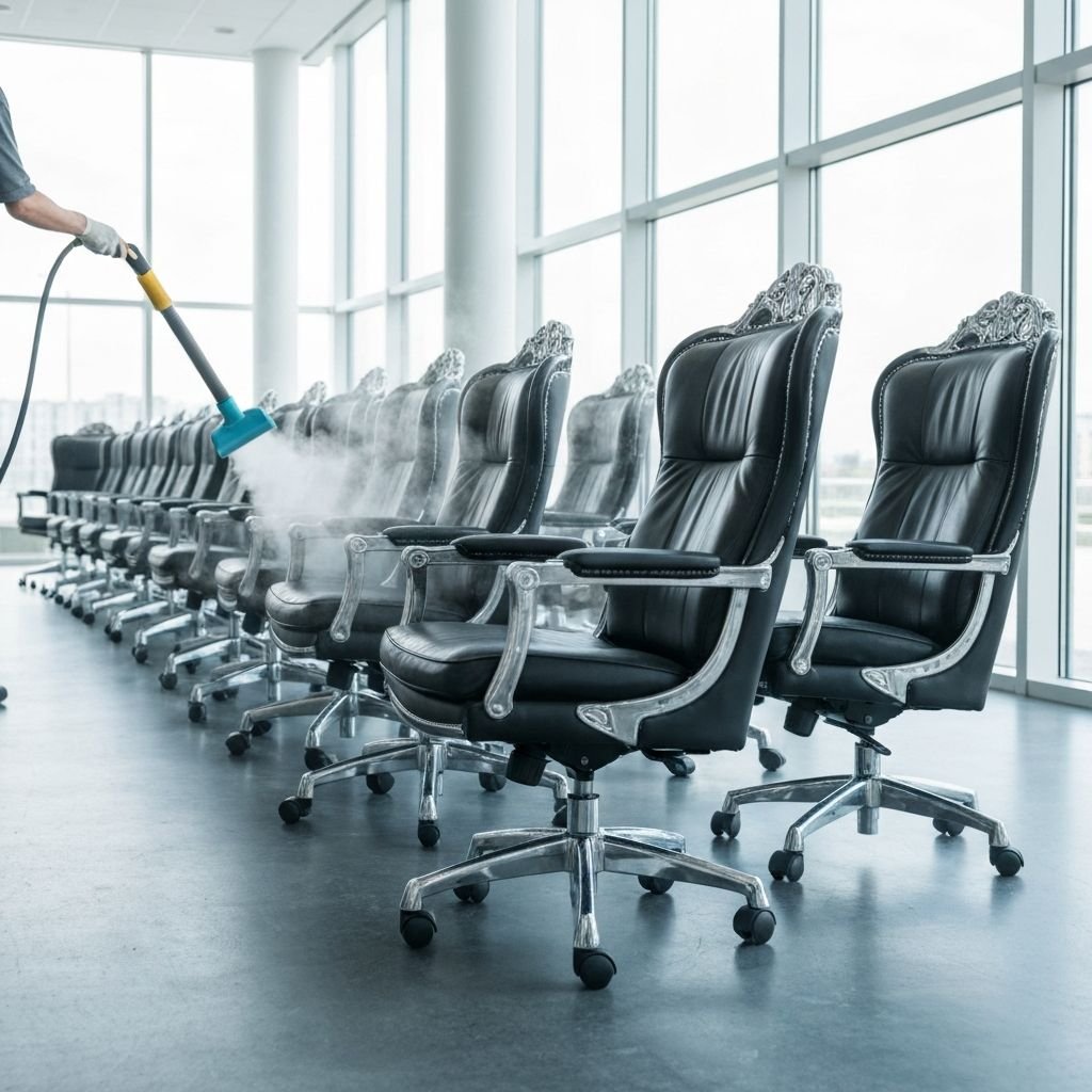 Office chair cleaning